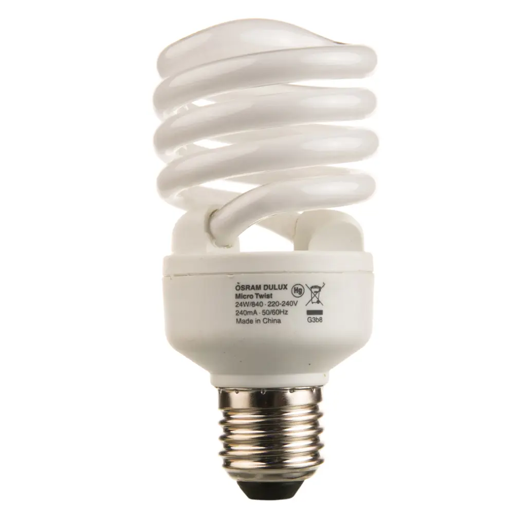 Лампа энергосберегающая Osram спираль E27 23 Вт свет холодный белый STLM-2008692