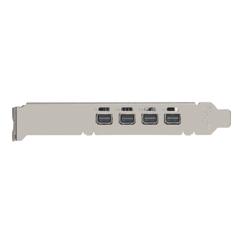 VCQP1000DVIV2-PB Vga nvidia quadro p1000, 4 gb gddr5/128-bit, pci express 3.0 x16, dp 1.4x4 PNY Santreyd  - Вид №3