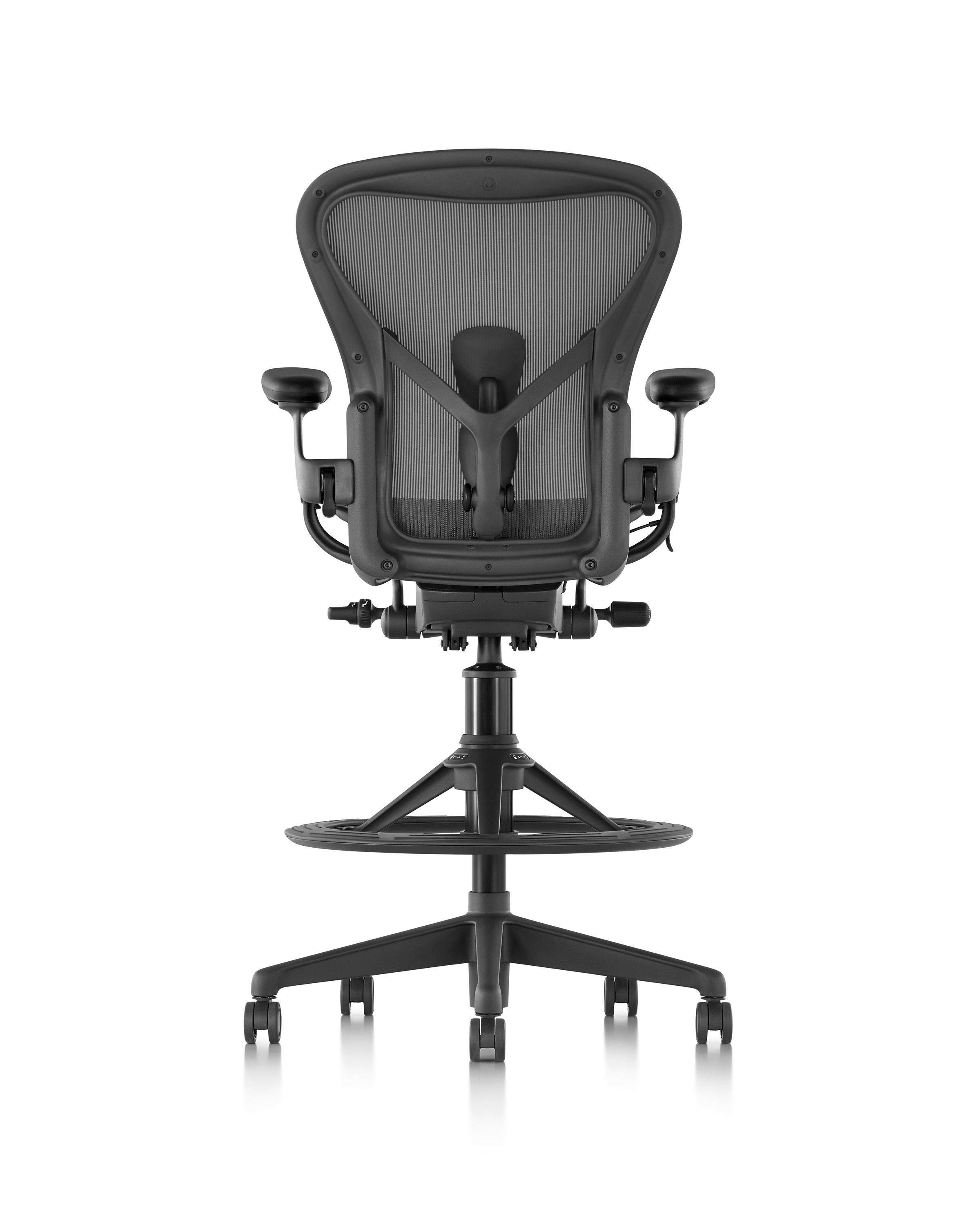 5 спиц поворотный офисный стул с подлокотниками Herman Miller Aeron ARCH-00029451 - Вид №28