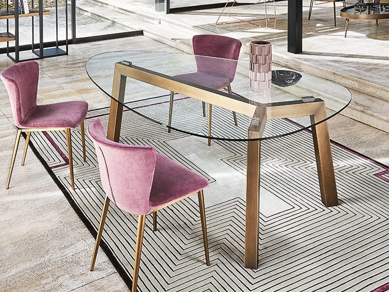 Мягкий стул из ткани RIFLESSI Gio' ARCH-00122356 - Вид №2