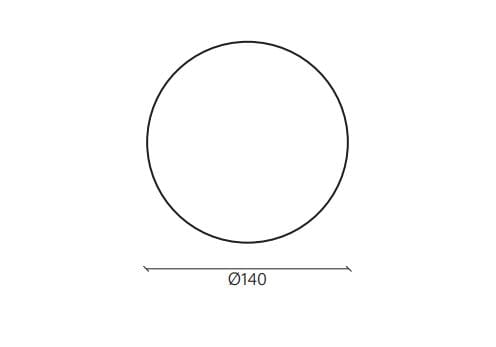 Круглая дубовая столешница Devina Nais Free ARCH-00063496 - Вид №5