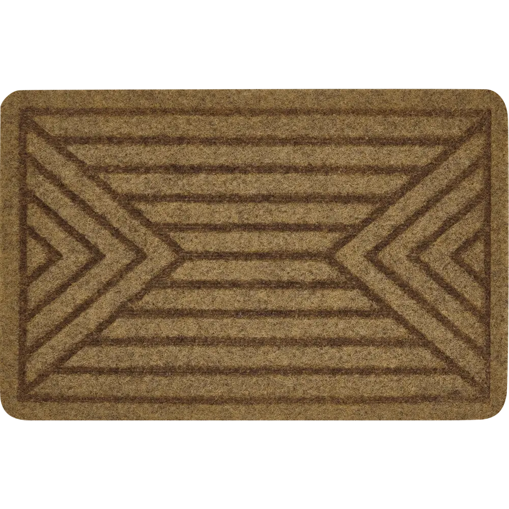 Коврик придверный полипропилен Java Gel ARR 40x60 см цвет бежевый 84843670 STLM-2122621 Santreyd 
