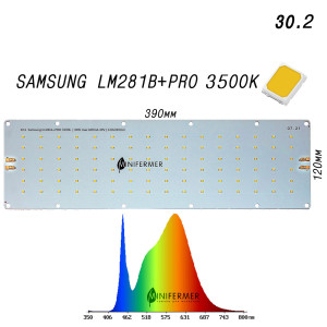 8750 30.2 Quantum board Samsung 2835 lm281b+pro 3500K LAB.Space