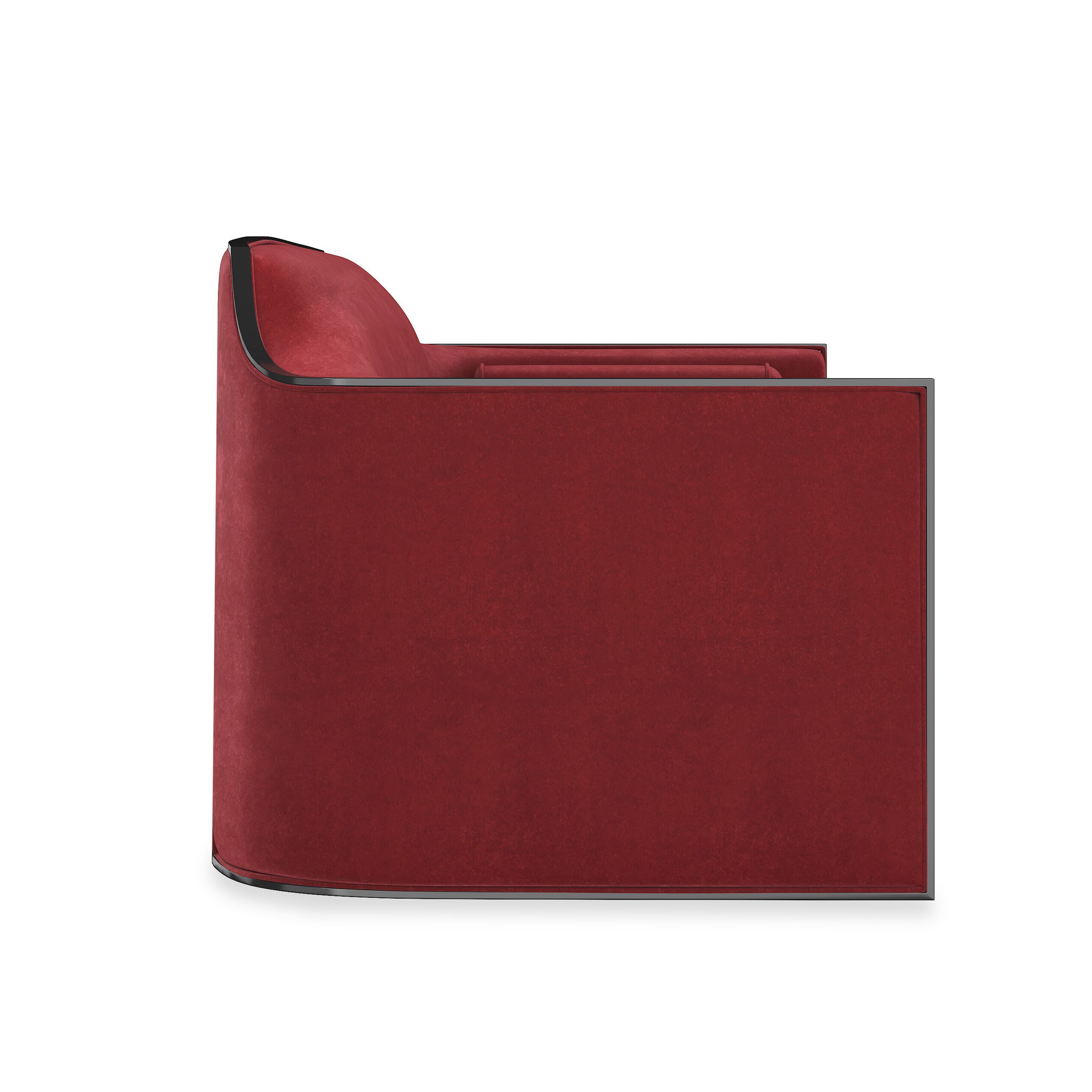 Тканевое вращающееся кресло с подлокотниками Caracole THE CAT'S MEOW ARCH-00010174 - Вид №6