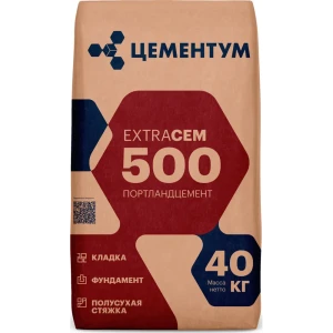 87893828 Портландцемент Цементум М500 ЦЕМ II/А-И 42.5 Н 40 кг STLM-0076037