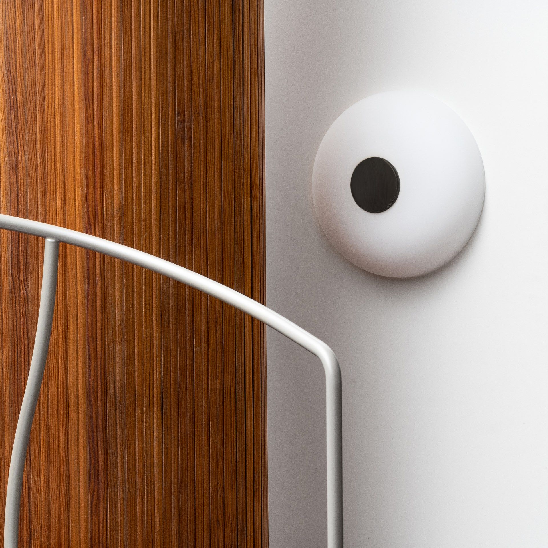 Светодиодный настенный светильник из опалового стекла FontanaArte Tropico ARCH-00119605 - Вид №7