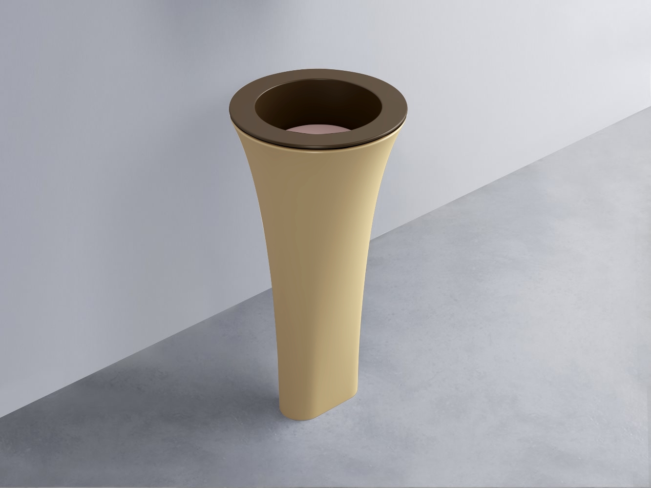 AMLA45-CA+AMPILT-CP+AMCOLT-CN Раковина Amedeo Tondo отдельностоящая cielo Enjoy + Amedeo Ceramica Cielo
