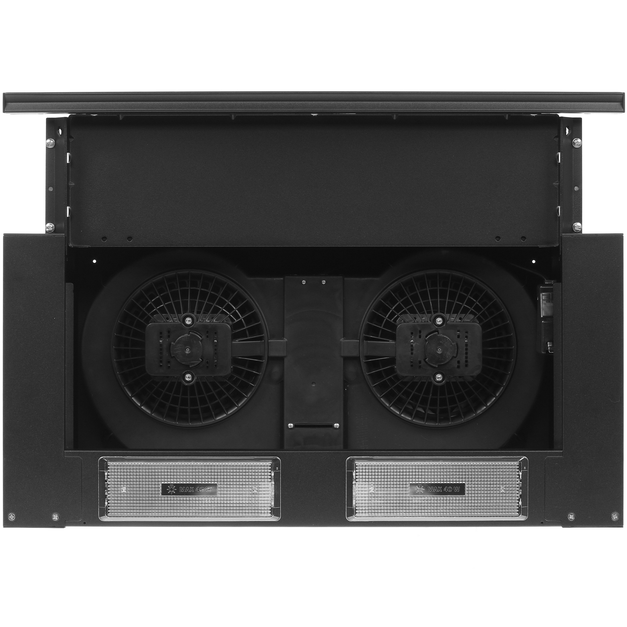 1611844 Вытяжка телескопическая KRONA KAMILLA 600 2DN черный/черный STDN-0014712 - Вид №10