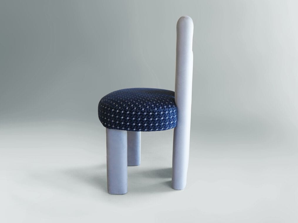 Бархатный мягкий стул DOVAIN STUDIO 1994 ARCH-00040890