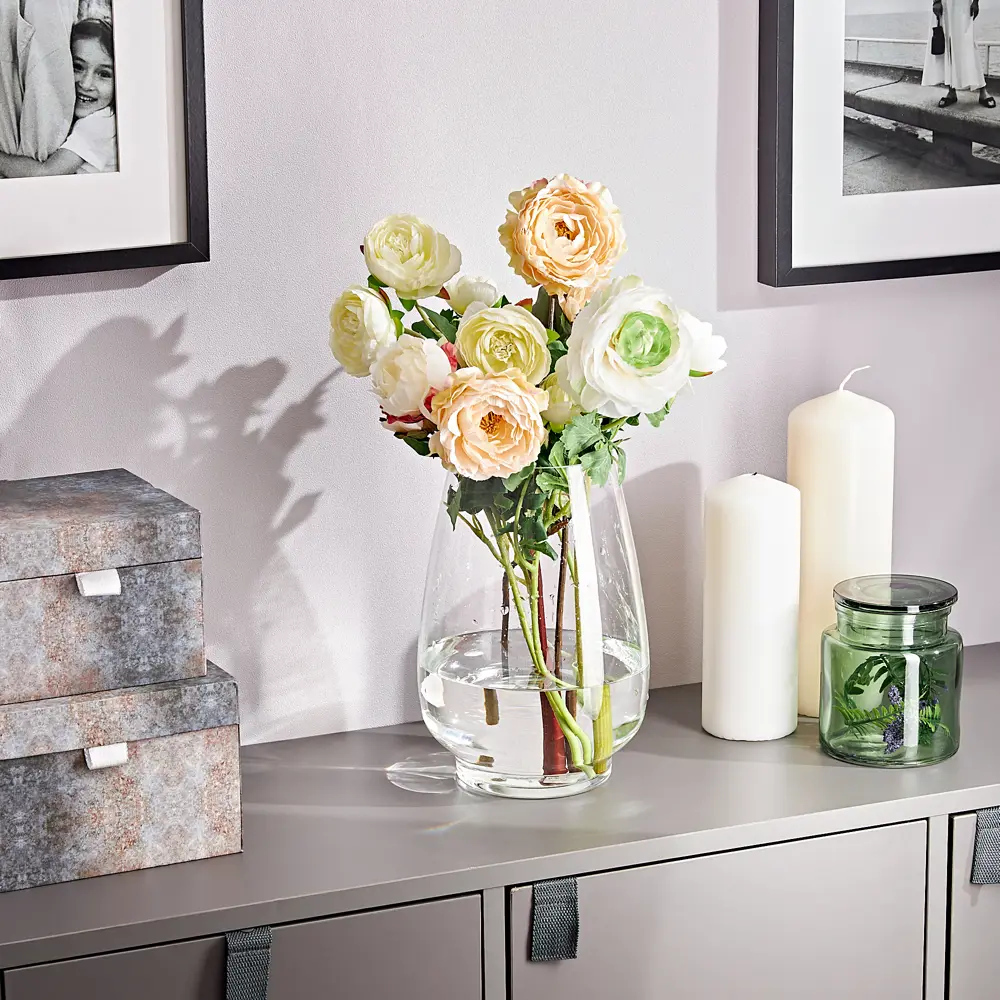 Santreyd Ваза «Вурм» — прозрачная стеклянная для интерьера 82554493 STLM-0029735