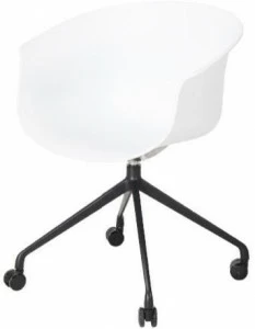 Grado Design Офисное кресло из полипропилена с 4-мя спицами на колесиках Queen Que-ch-03
