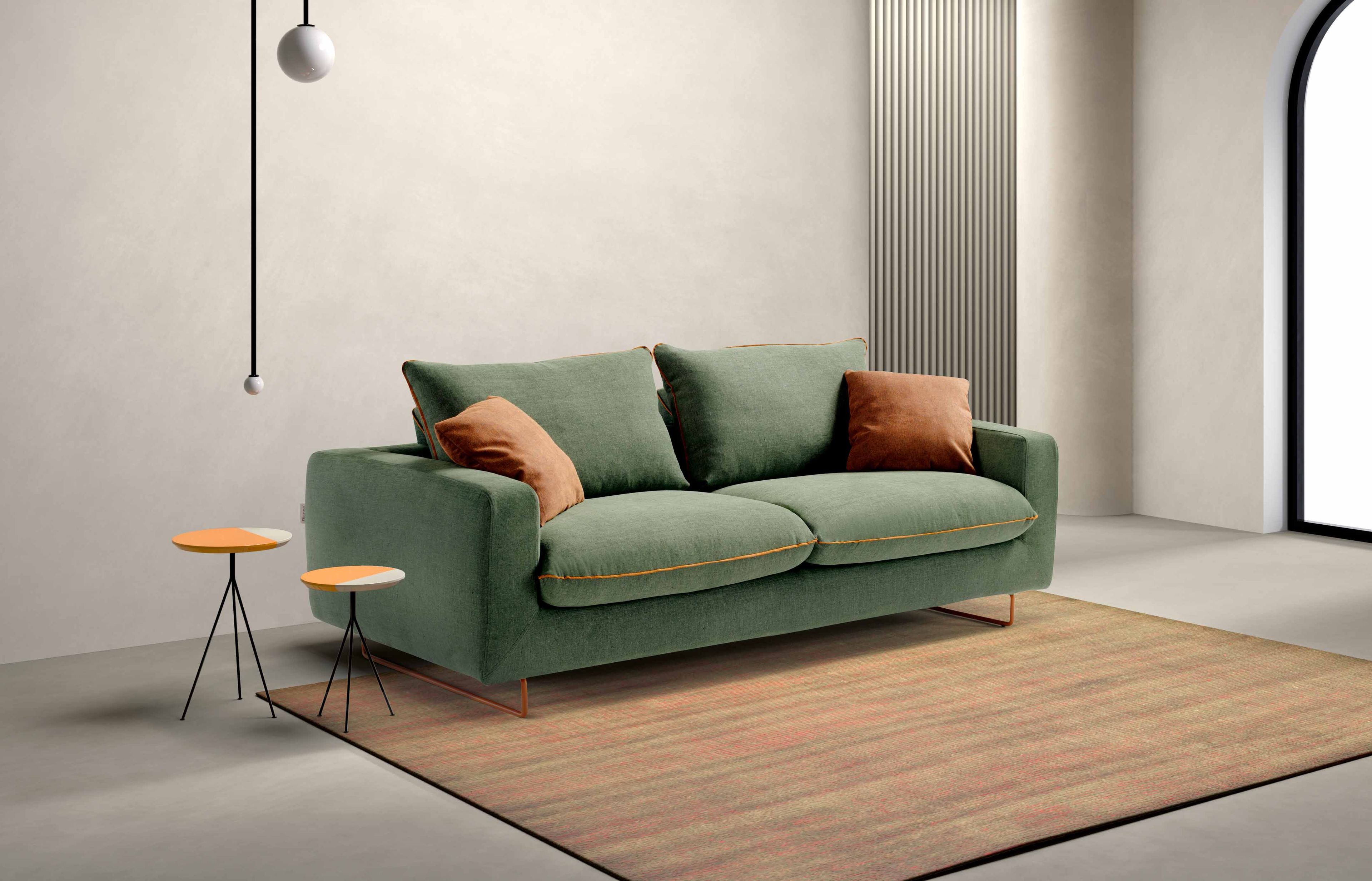 Ткань раскладной диван-кровать Dienne Salotti Views II ARCH-00082241 - Вид №4