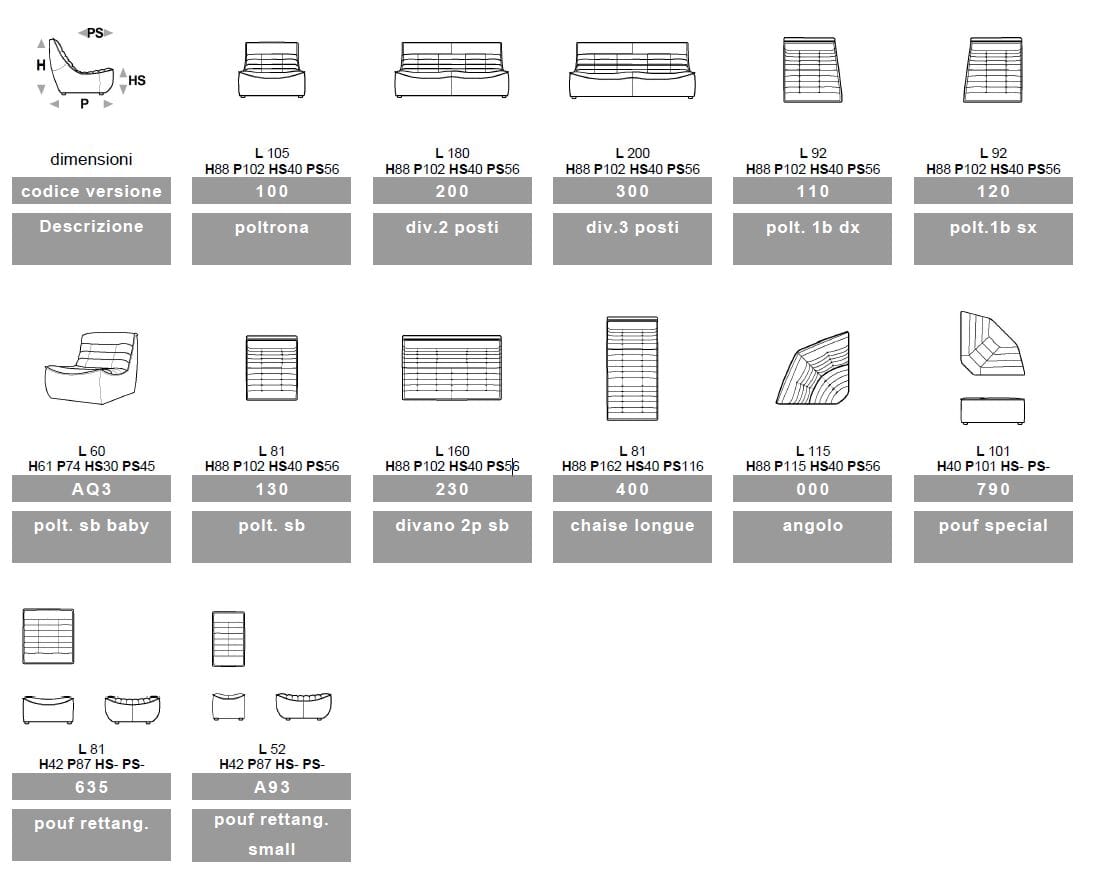 Кожаный модульный угловой диван Calia Italia Modular ARCH-00038834 - Вид №4