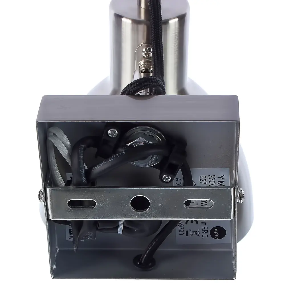 Бра Inspire Huvud 1xE27х40 Вт, металл/никель STLM-2067373 - Вид №1