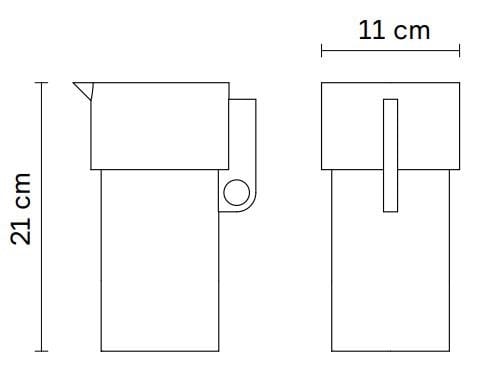 Керамический графин Form & Refine Alcoa ARCH-00129068 - Вид №9