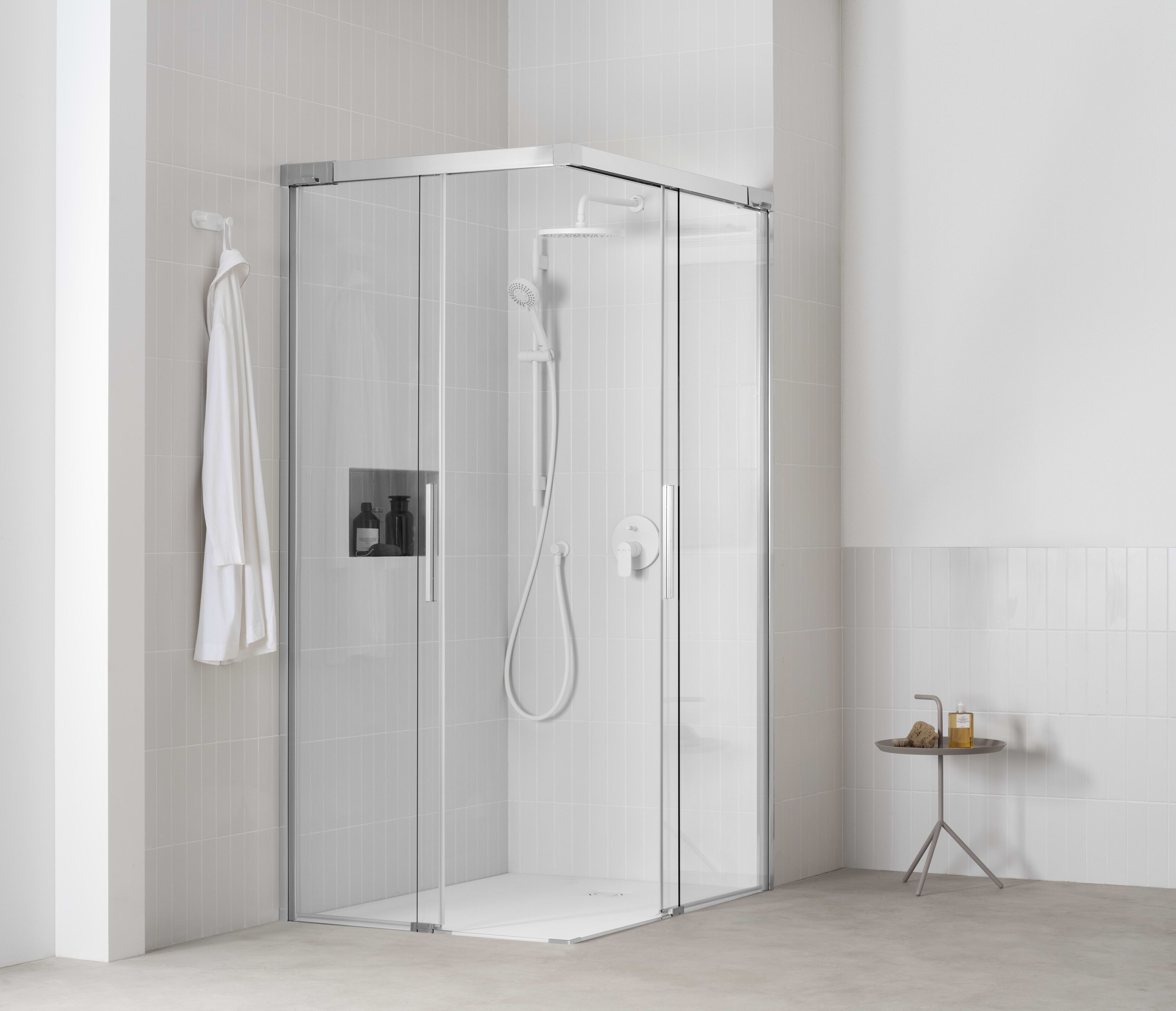 Круглая душевая головка с системой защиты от накипи Roca RAINSENSE 5B2250 ARCH-00088367 - Вид №1