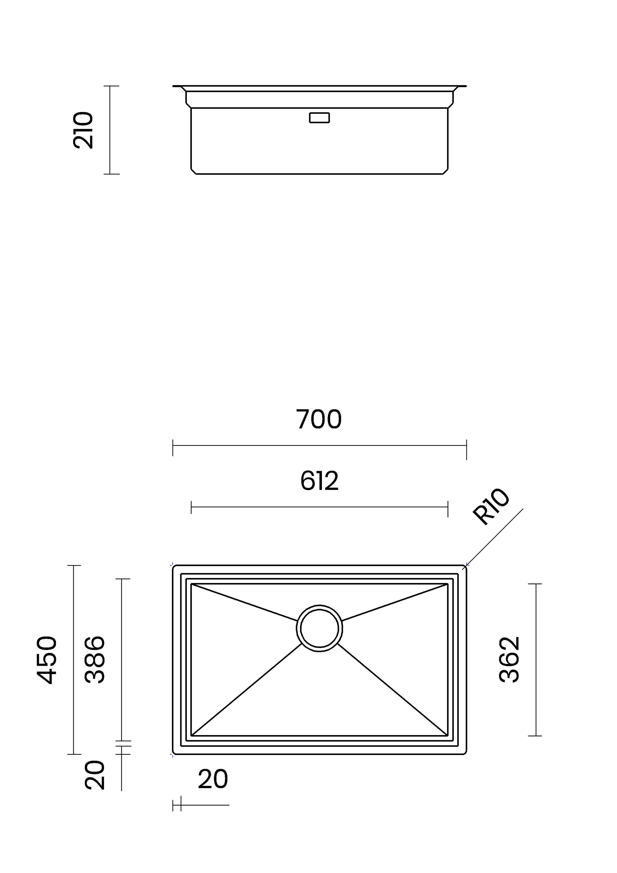 Раковина из нержавеющей стали TASCA Harmony Workstation ARCH-00143309 - Вид №7