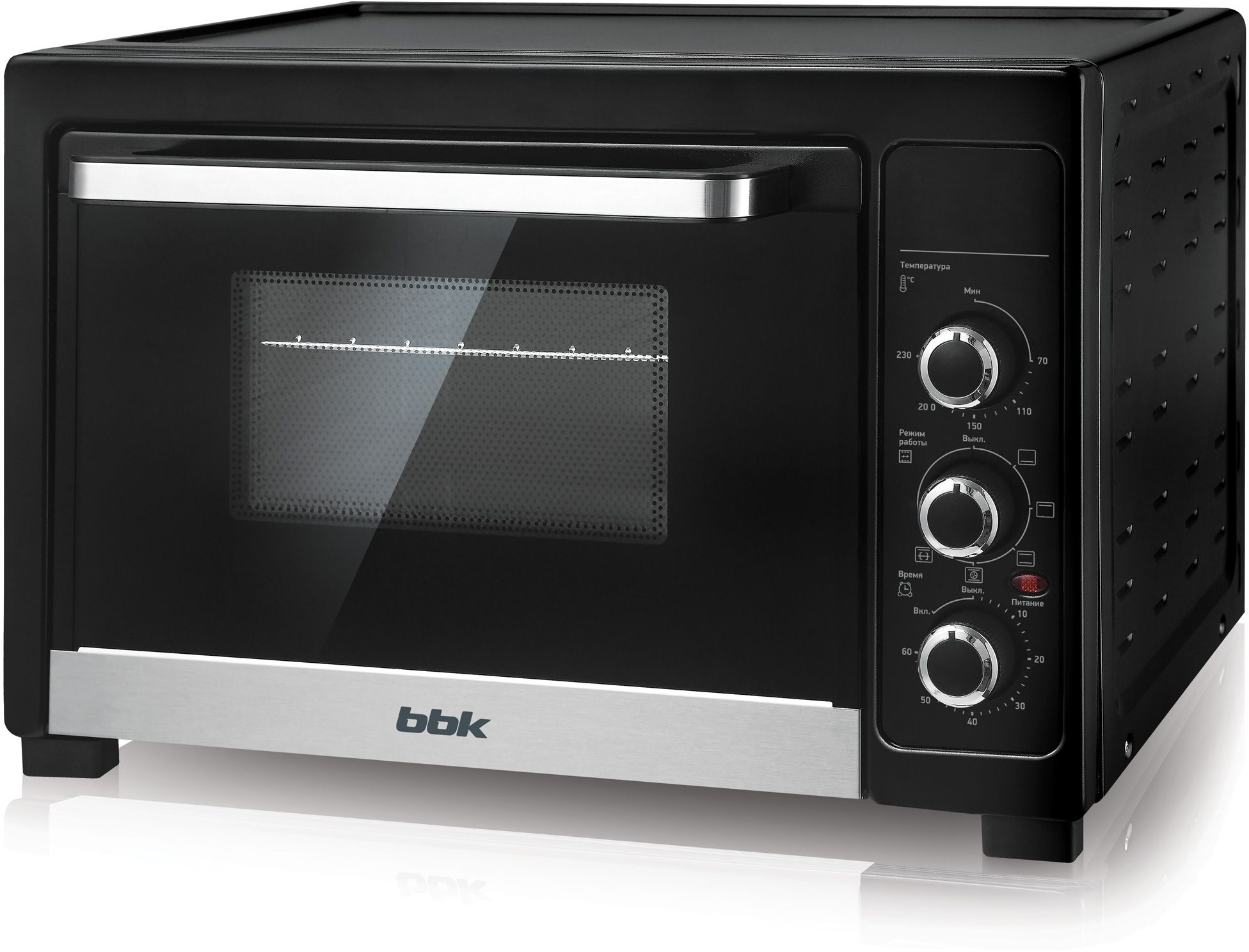 9906777 Мини-печь BBK OE4084MC черный STDN-0129725 - Вид №1