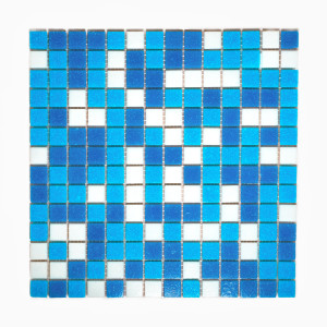 90867216 Декоративная мозайка MC127 30.5х30.5см цвет Синий Эконом серия STLM-0415957 КЕРАМОГРАД