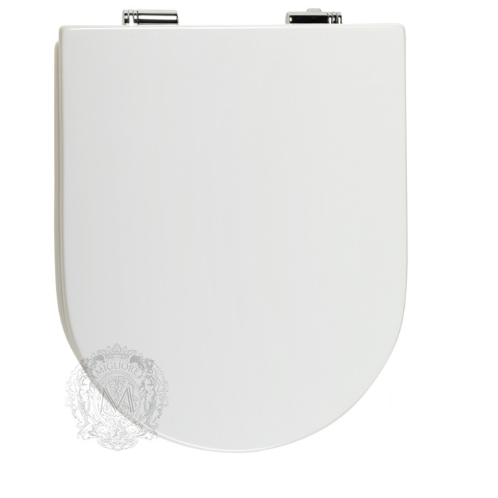 Flavia-Laccato Bianco.CR Крышка-сиденье Migliore Flavia