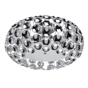 Люстра потолочная «Виола», 5 ламп, 10 м², цвет белый