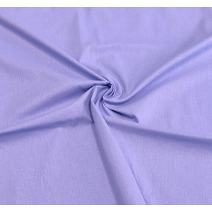 Ткань для шитья постельного белья поплин ширина 220 см цвет василек, цена за 1 метр погонный БЕЗ БРЕНДА