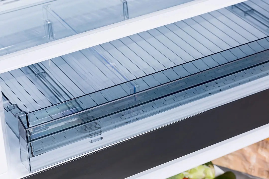 8184142 Холодильник с морозильником   Sharp SJXG60PGRD бордовый STDN-0023714 - Вид №11