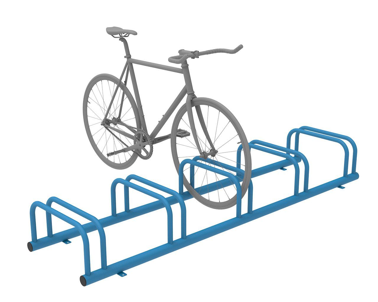 Стойка для велосипедов из оцинкованной стали Lazzari FAST ARCH-00051467 - Вид №2