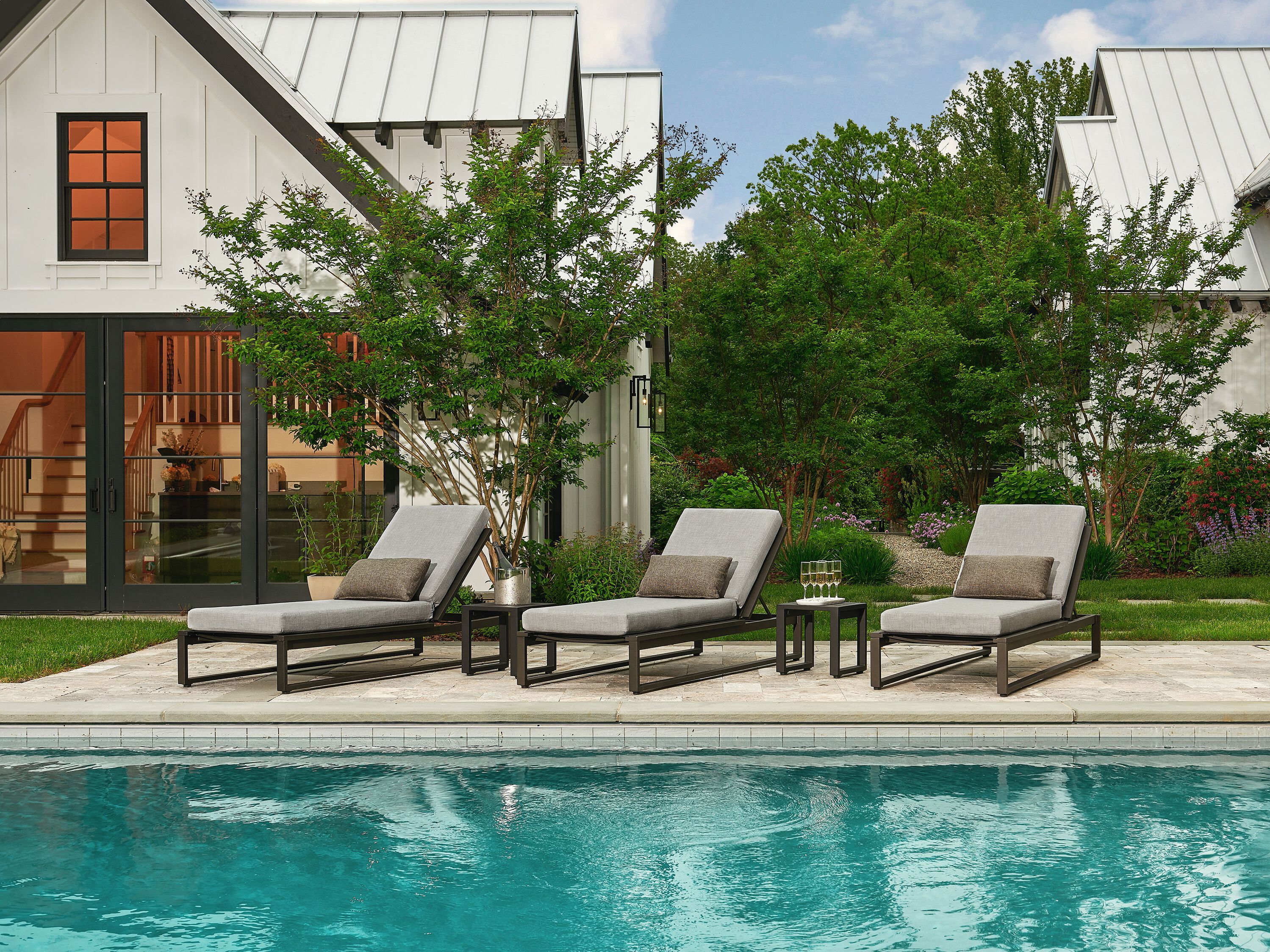 Алюминиевая откидная Садовая кровать Walters Tidal ARCH-00071898 - Вид №3