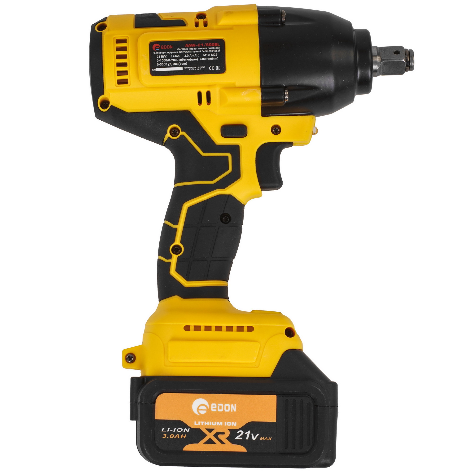 Гайковерт EDON AAW-21/600BL 9236339 STDN-0083259 - Вид №2