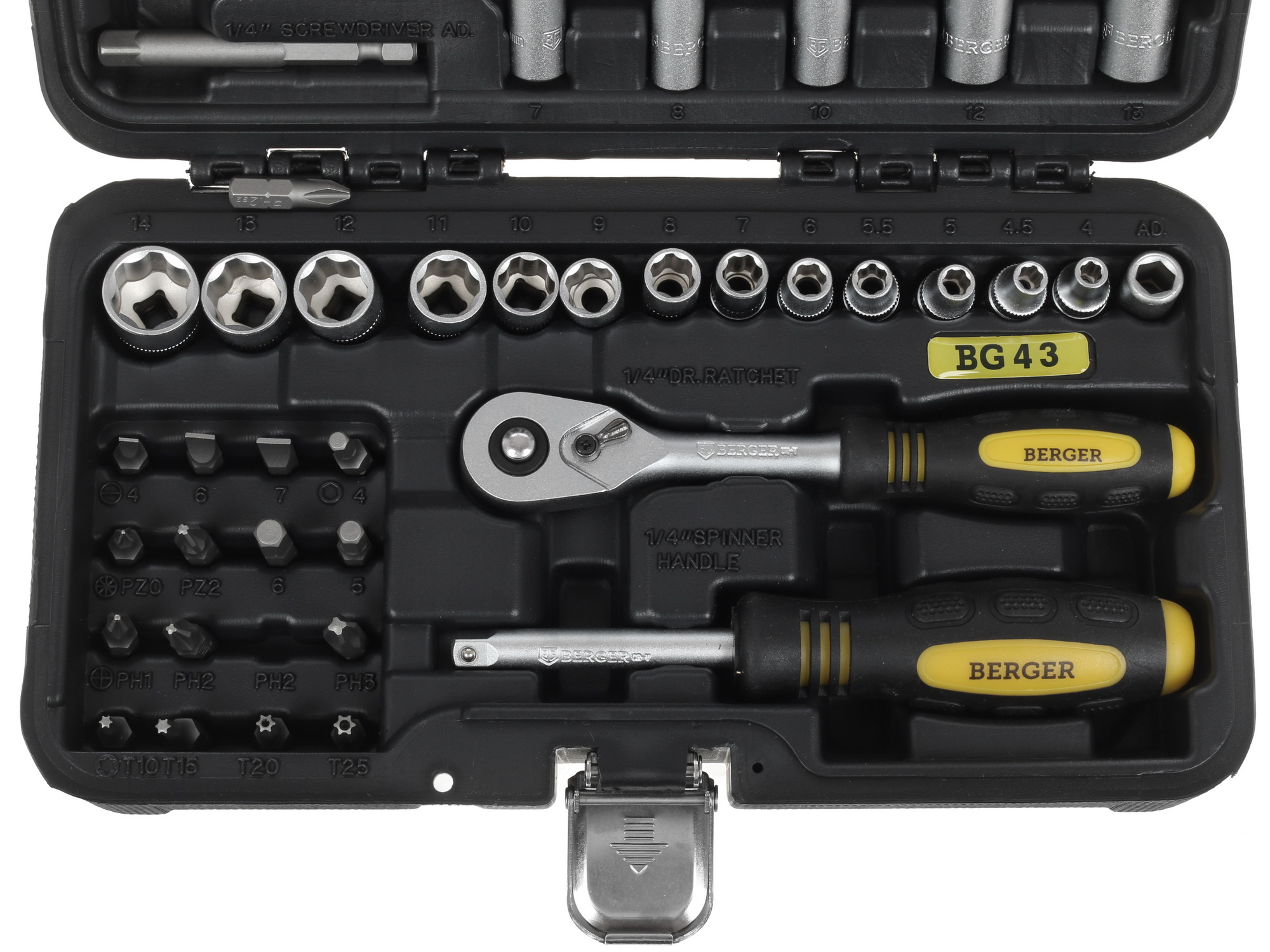 Набор инструментов Berger BG043-14 1137963 STDN-0118021 - Вид №2