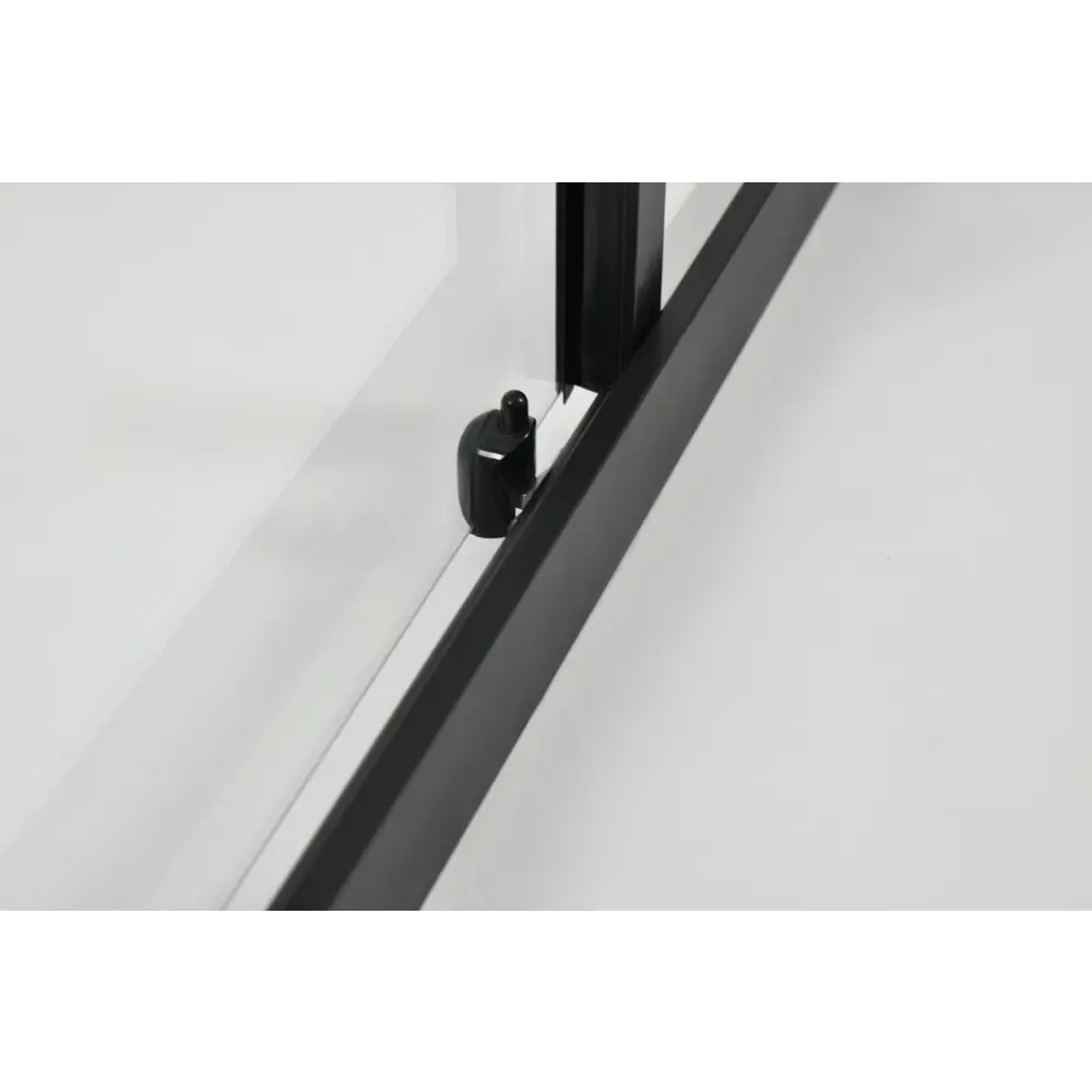 Душевая ширма Метакам Apart Black 1/4 круга 90x90x185см цвет профиля черный раздвижная стекло 4мм прозрачное 89361546 STLM-2132893 - Вид №10