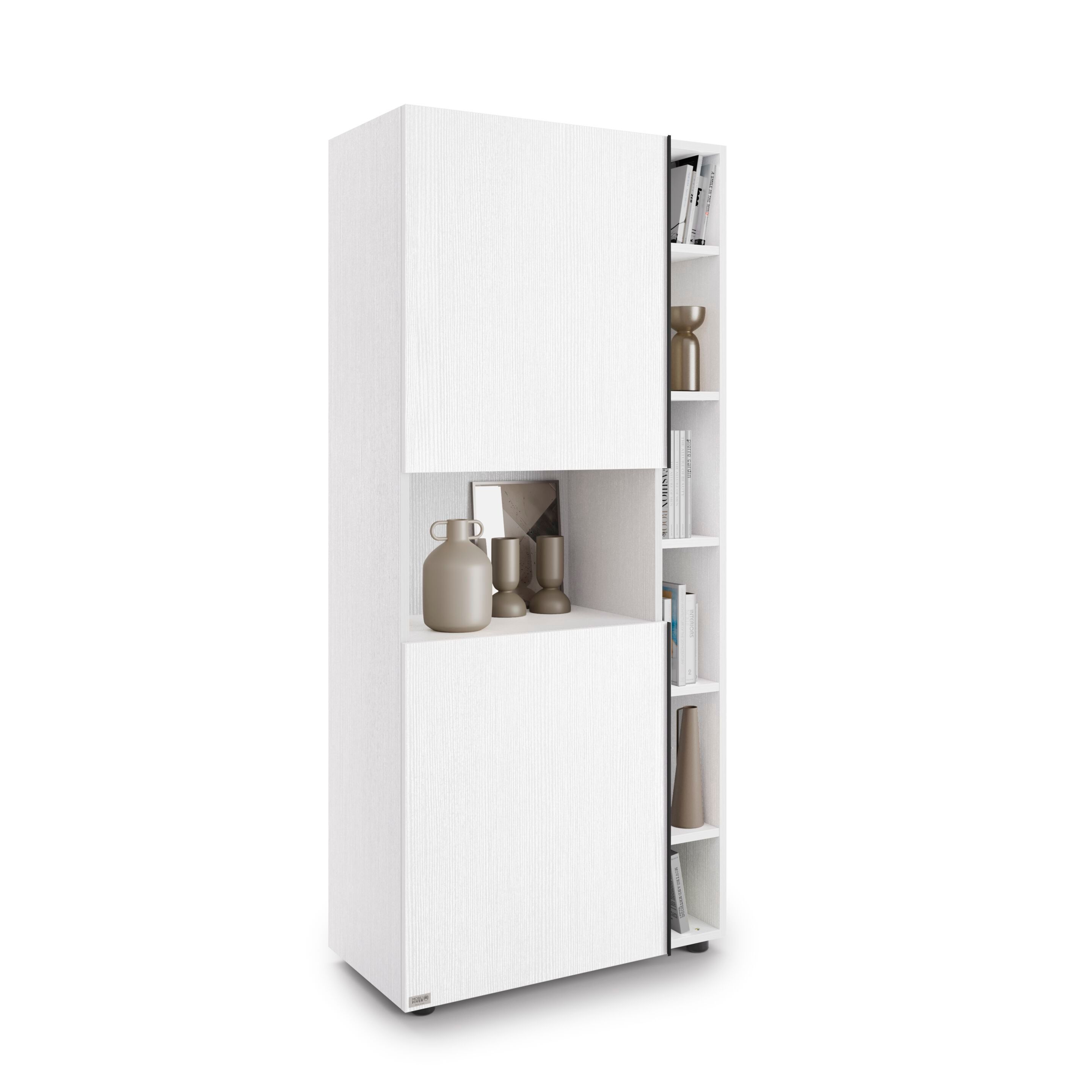 Настенный книжный шкаф из меламинированного материала Mobili Fiver ROMINA ARCH-00138664 - Вид №52