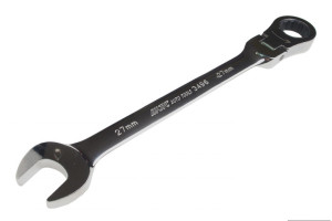 16121561 Трещоточный ключ комбинированный, с подвижной головкой, 27 мм 3496 JTC