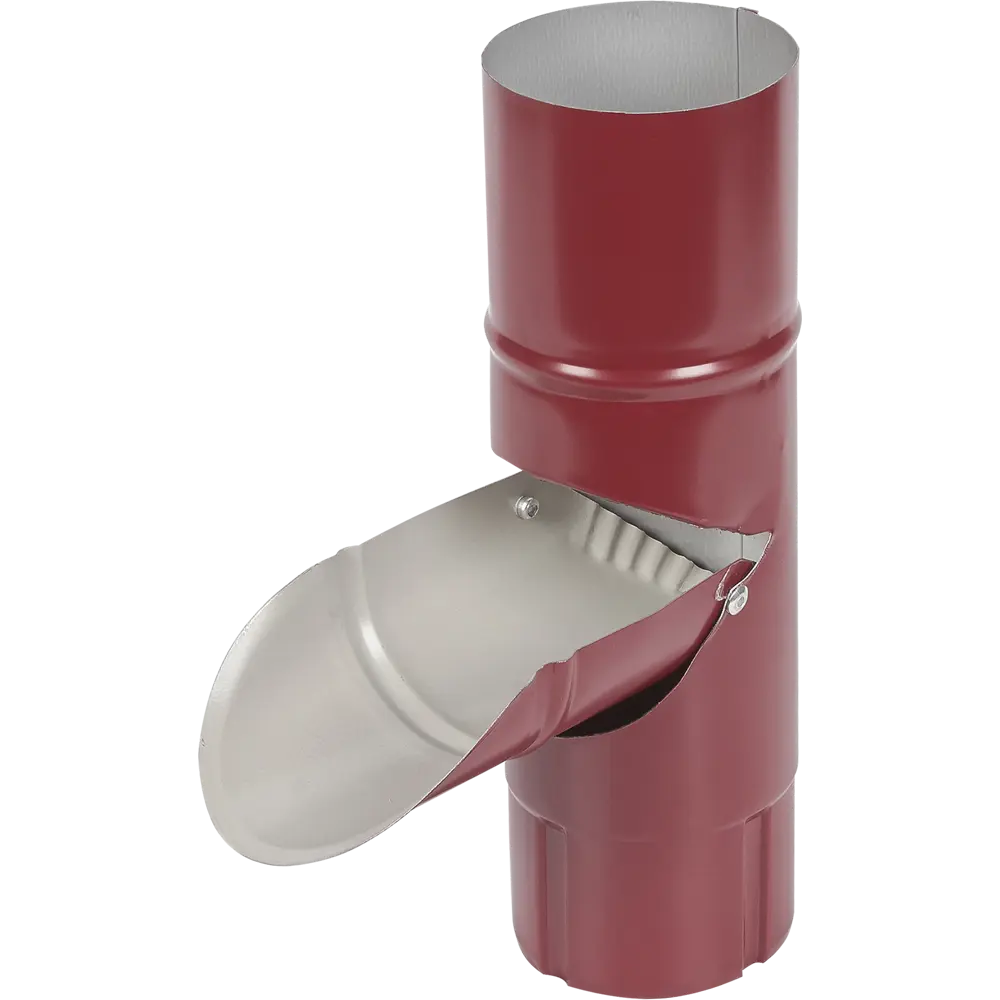 Отвод для сбора воды D90 мм цвет вишня ВЕГА STLM-2011156 - Вид №1