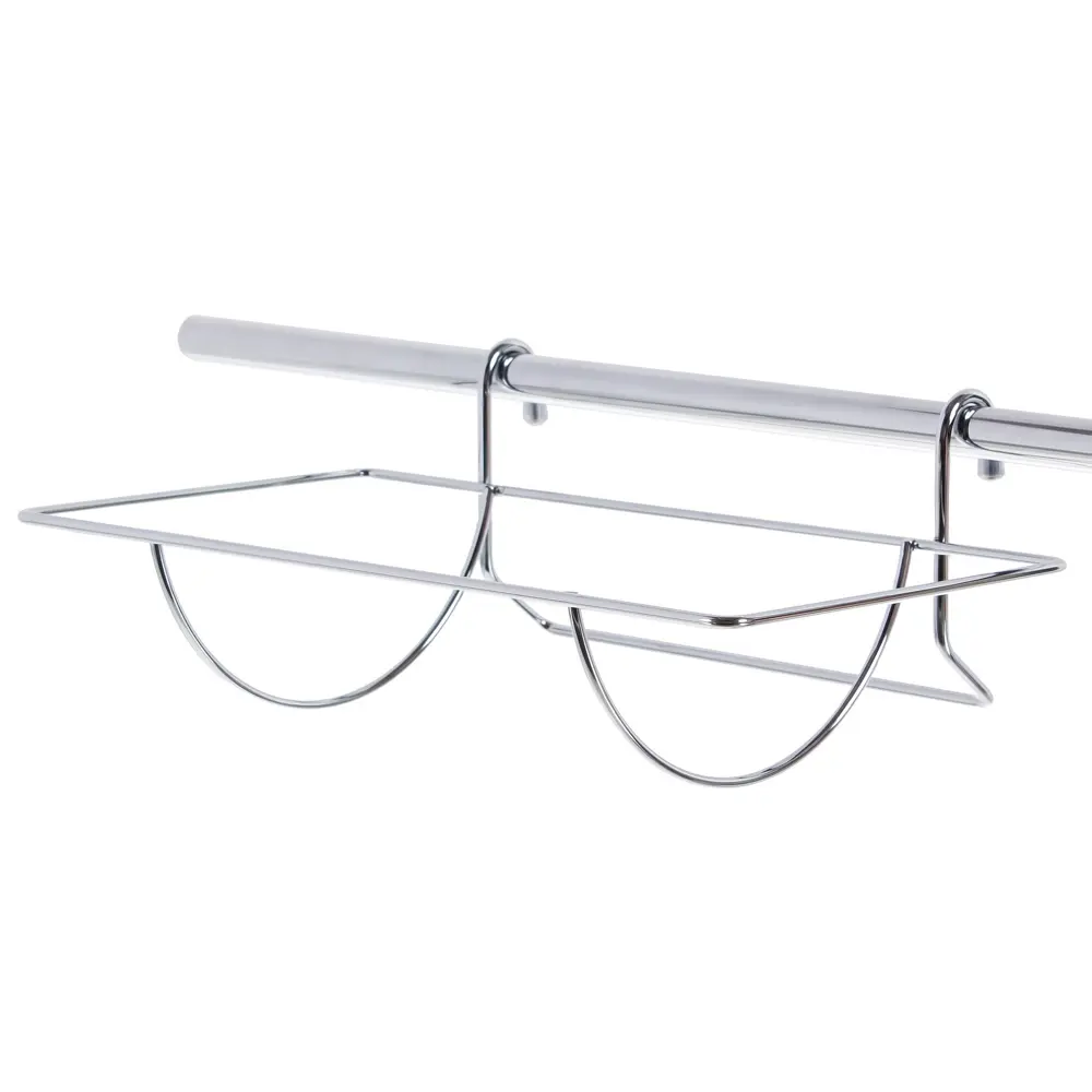 Полка для бумажного полотенца Delinia 30x20x10.5 см сталь цвет хром STLM-2131298