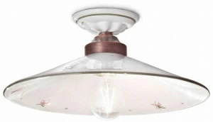 FERROLUCE Керамический потолочный светильник прямого света Asti C057 - c058 - c059