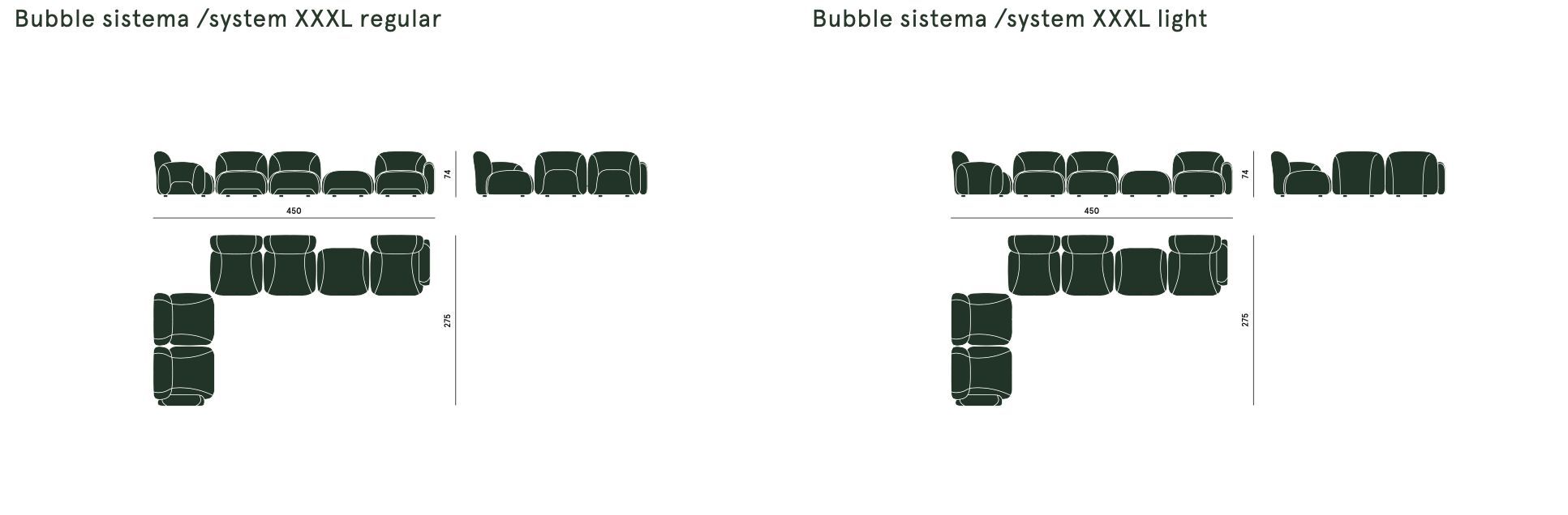 Модульный диван Carpanese Home Rising ARCH-00071774 - Вид №10