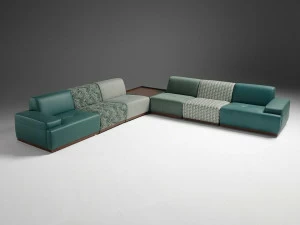 Egoitaliano Модульный угловой диван из ткани Kongens