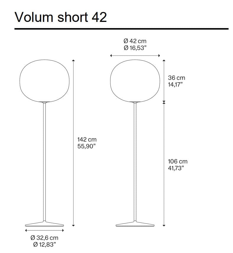 Выдувное стекло светодиодный торшер Lodes Volum ARCH-00123591 - Вид №6