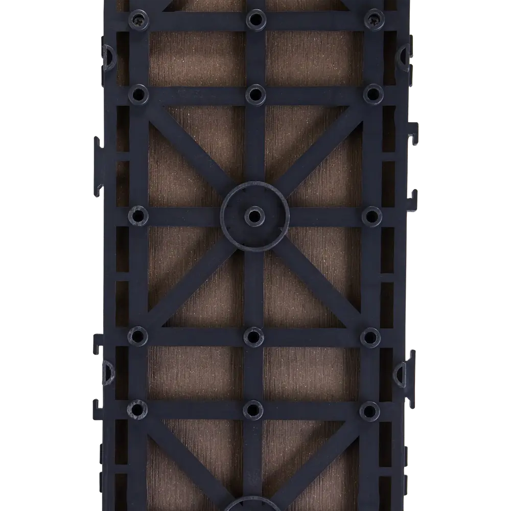 Террасная доска ДПК Naterial цвет шоколадный 1200x150x34 мм 0.18 м² STLM-2044033 - Вид №2