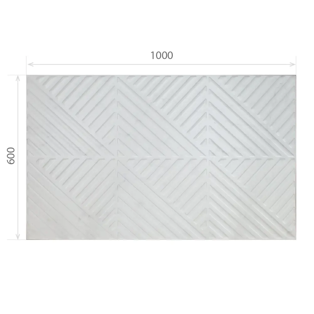 GRACE Стеновая панель ПВХ Мрамор Антико белый 89341766 STLM-1013616 - Вид №5