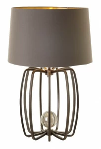 Настольная лампа Dark Large Cage от RVAstley 5850 RVASTLEY ИНТЕРЬЕРНЫЕ 061974 Бежевый;золото