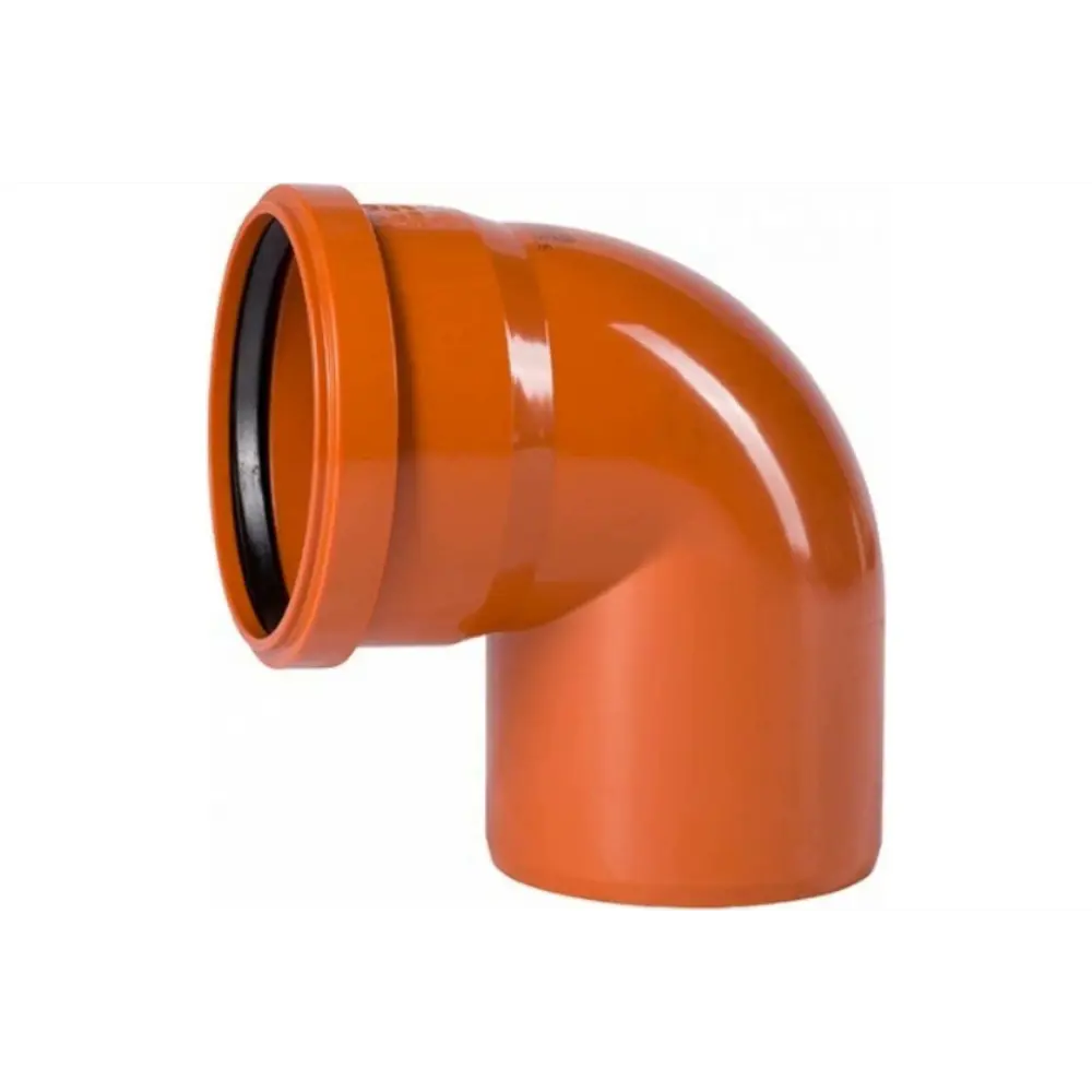 Отвод Хемкор d200 мм 87° пластиковый для наружной канализации STLM-2122521