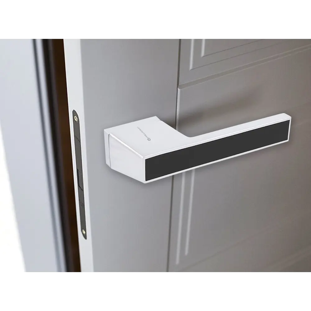 Дверные ручки Palladium Pasmore без запирания цвет хром STLM-2130420 - Вид №5