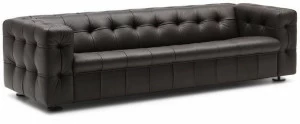 de Sede Кожаный диван с тафтингом