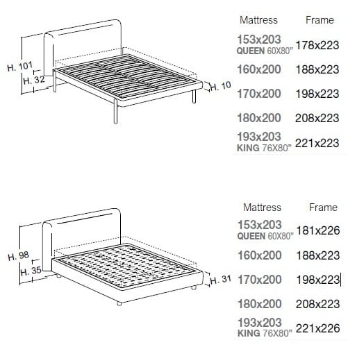 Кровать Bolzan Joy ARCH-00102317 - Вид №8
