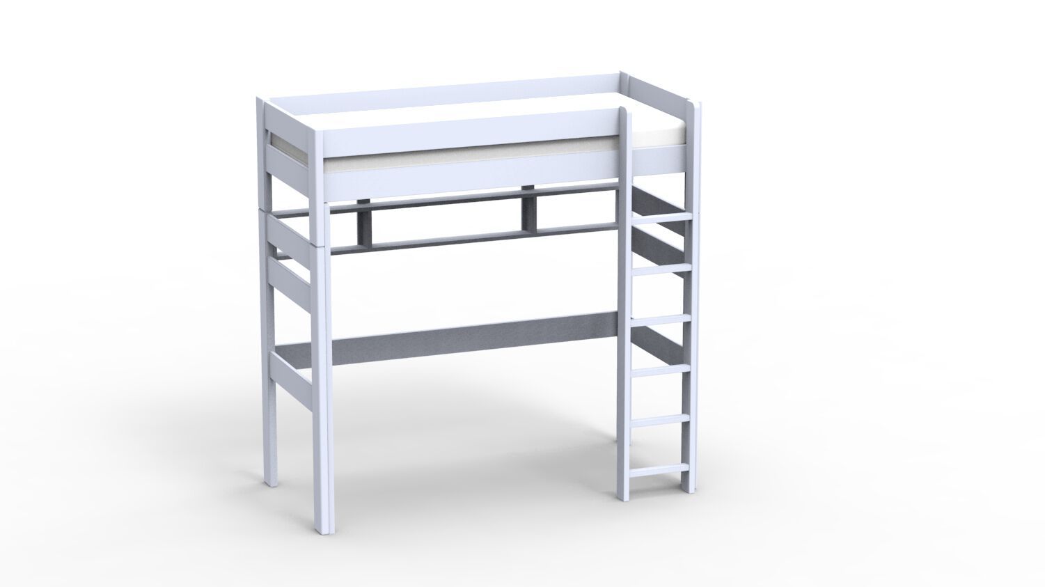 Деревянная кровать-чердак Mathy by Bols DOMINIQUE ARCH-00054895 - Вид №8