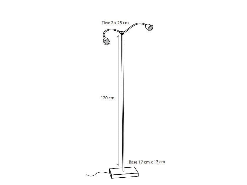 Металлический торшер Authentage Lighting Доступно ARCH-00024354 - Вид №2