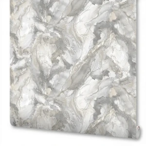 Обои NEW AGE Sangay: бежевые флизелиновые с абстрактным узором 89389775